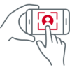 Symbolische Darstellung von Videoaufnahmen mit dem Mobiltelefon
